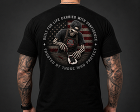 Zero 28 Customs – Built for Life Premium Graphic Tee