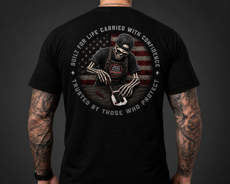 Zero 28 Customs – Built for Life Premium Graphic Tee
