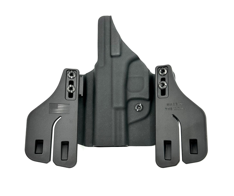 Quick Ship Sig Sauer Outside the Waistband Paddle Holster Pancake Style / Zero 28 Customs - Zero 28 Customs LLC - Kydex Gun Holsters and gear