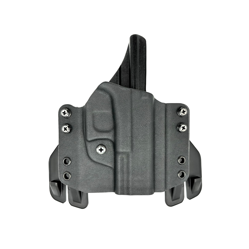 Quick Ship 1911 Outside the Waistband OWB Paddle Holster Pancake Style / Zero 28 Customs