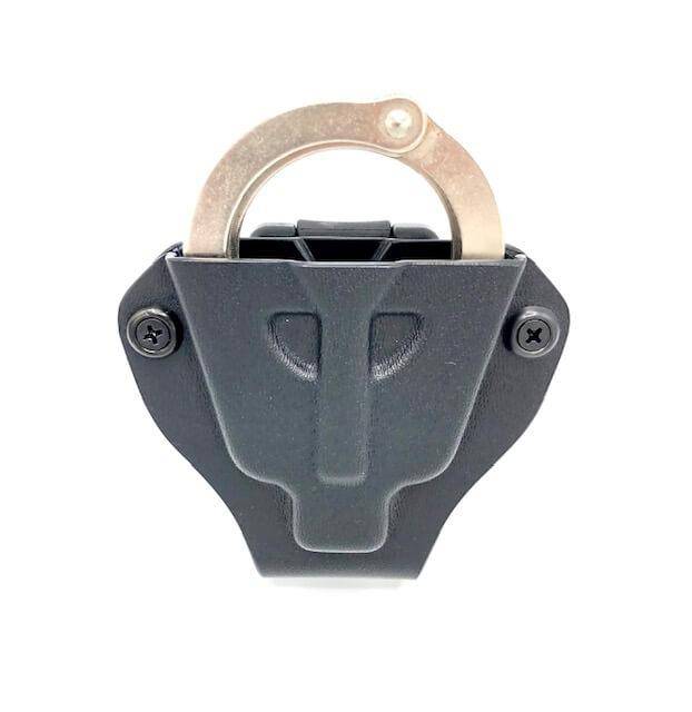Premium Kydex Handcuff Carrier - Adjustable Audible Click Retention - Zero 28 Customs LLC - Kydex Gun Holsters and gear