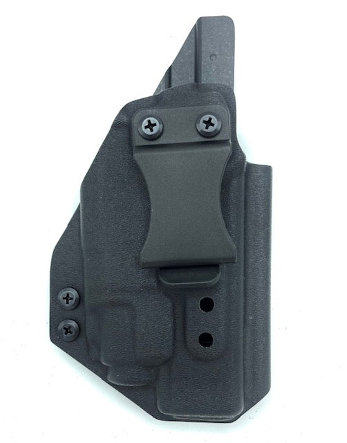 Light Bearing IWB KYDEX Holster For Glock Pistols (Black) - Zero 28 Customs LLC - Kydex Gun Holsters and gear