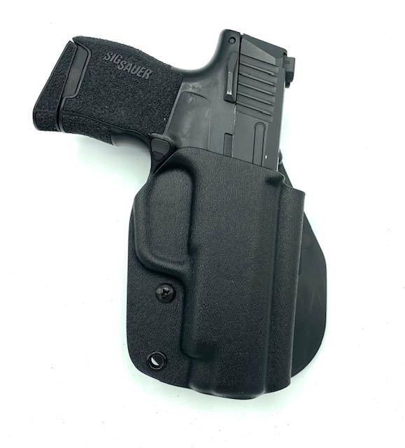 Glock OWB Kydex Paddle holster with G Code Paddle (black)
